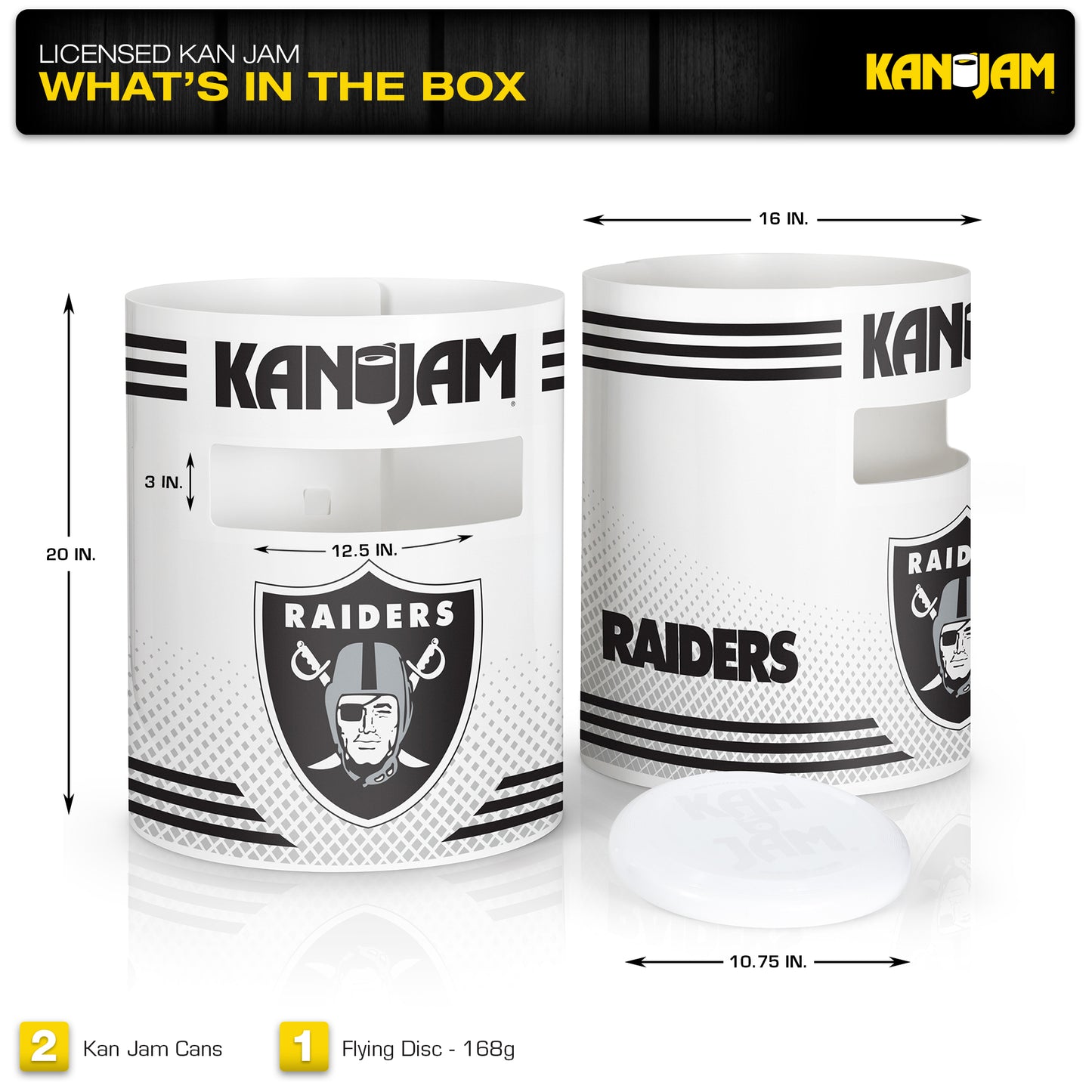 Las Vegas Raiders Kan Jam Set