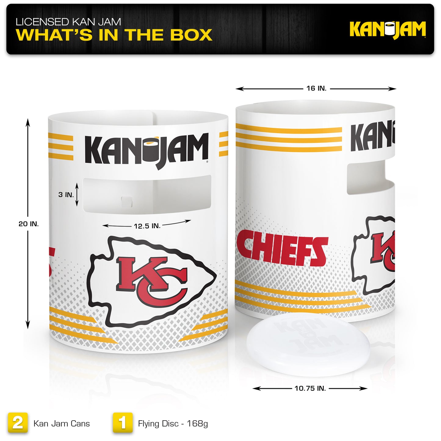 Kansas City Chiefs Kan Jam Set
