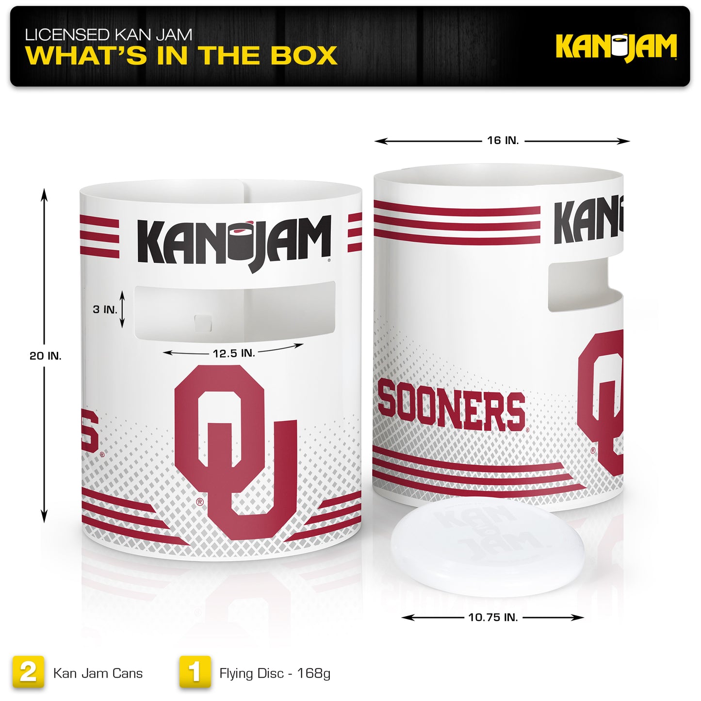 Oklahoma Sooners Kan Jam Set