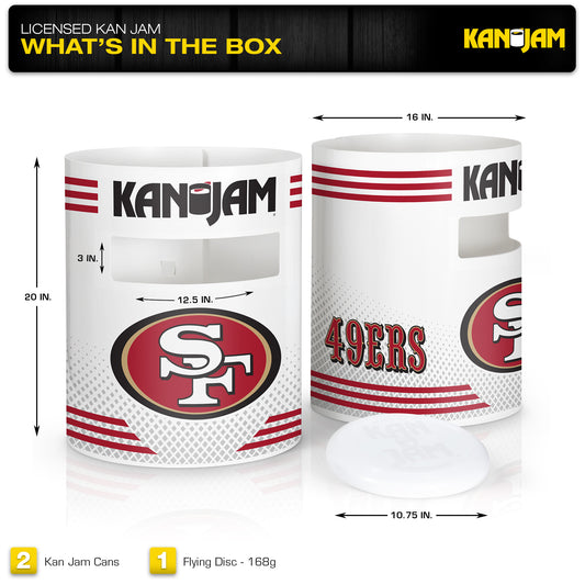 San Francisco 49ers Kan Jam Set