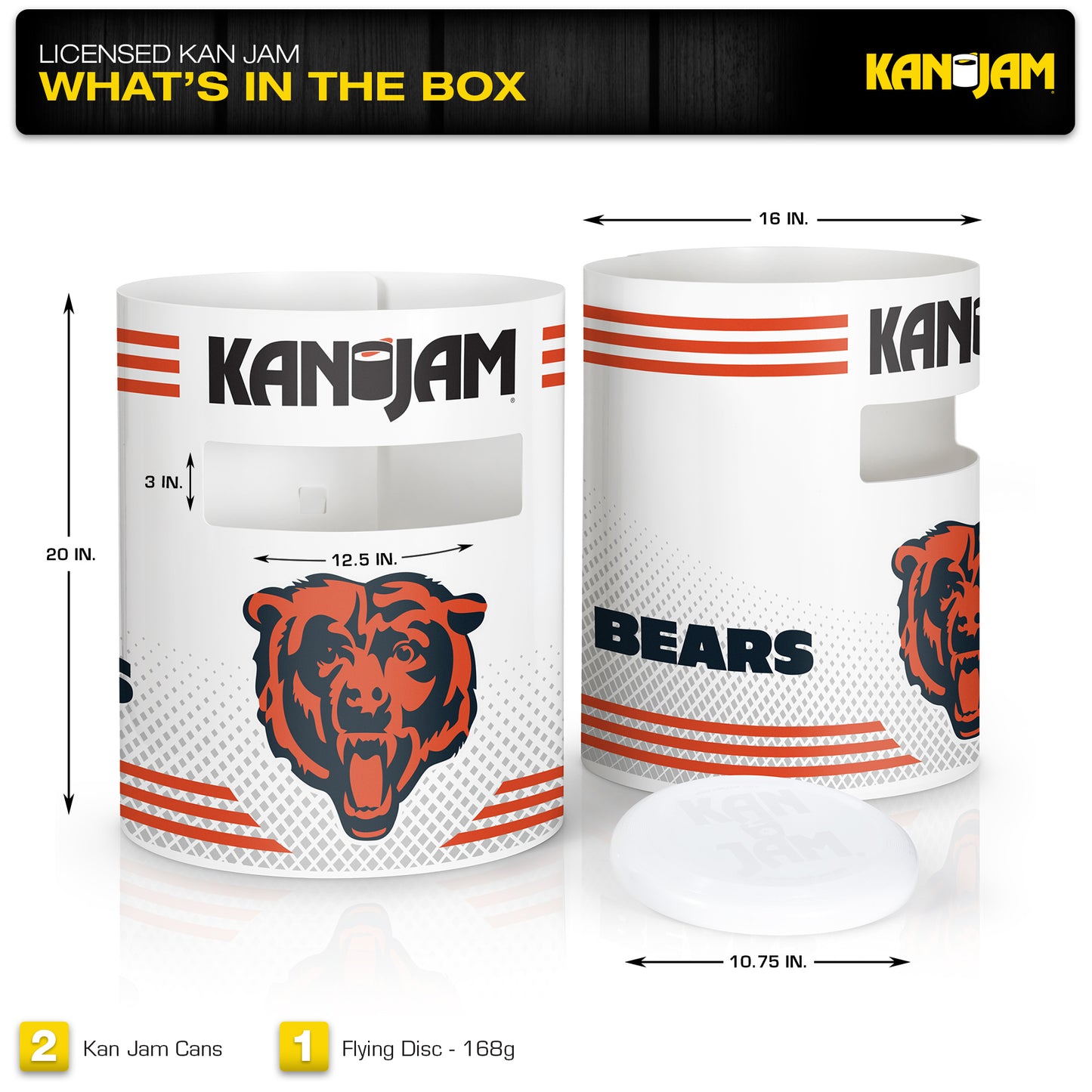 Chicago Bears Kan Jam Set