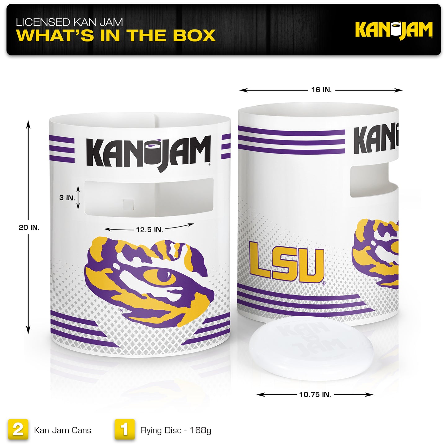 LSU Tigers Kan Jam Set