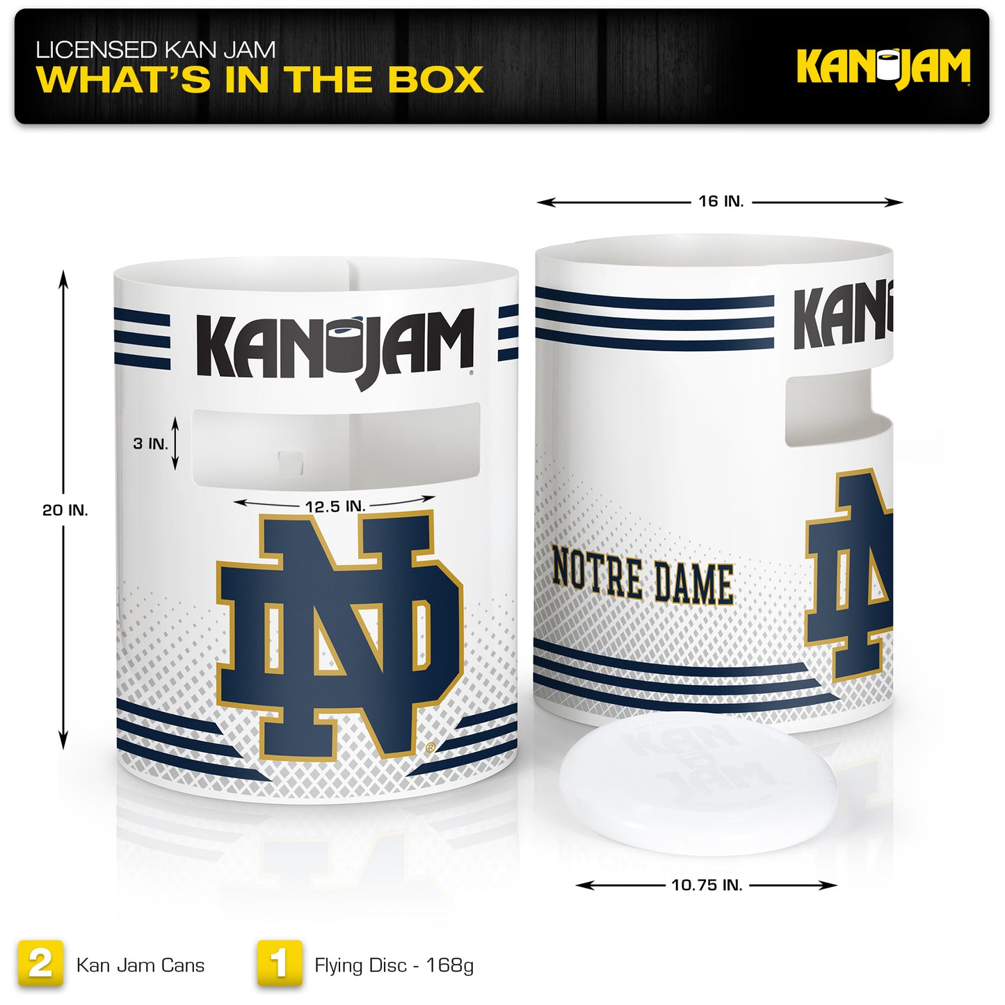 Notre Dame Fighting Irish Kan Jam Set