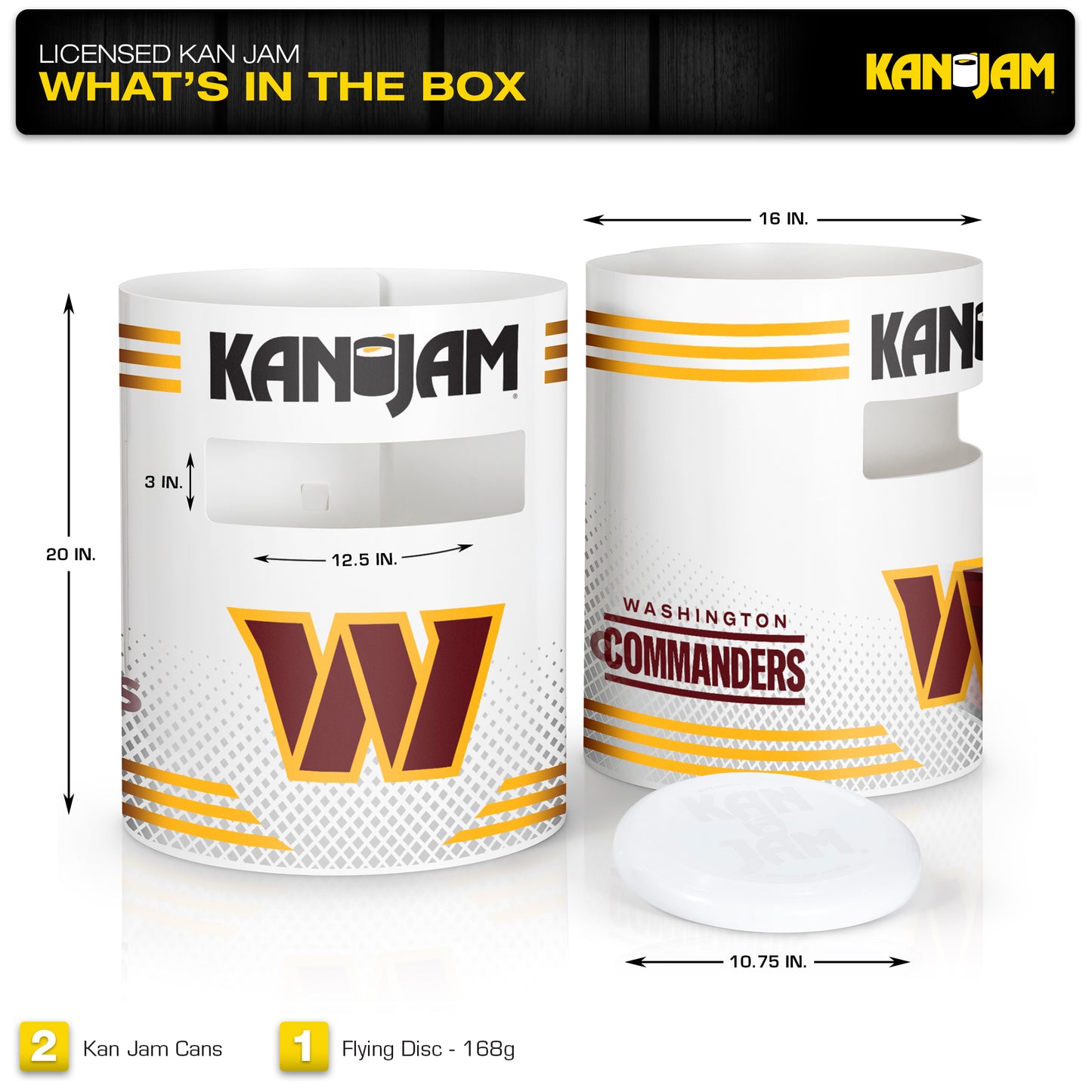 Washington Commanders Kan Jam Set