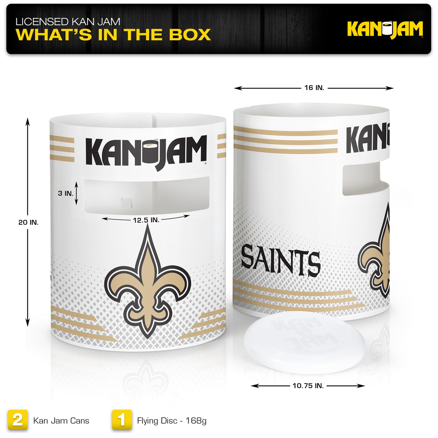 New Orleans Saints Kan Jam Set