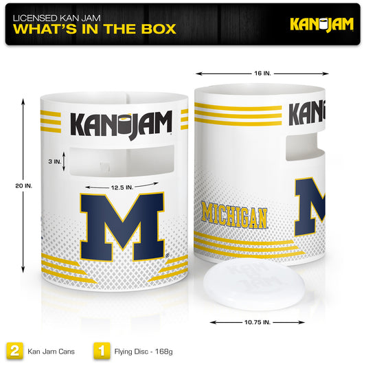Michigan Wolverines Kan Jam Set